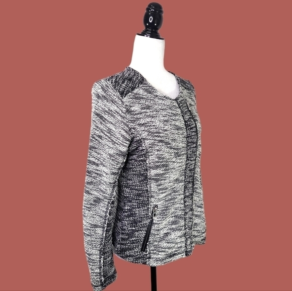 Calvin Klein Performance Crossbody Zipped Knit Jacket - Picture 2 of 6